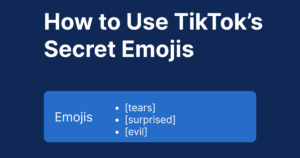 How to Use TikTok’s Secret Emojis [Full List + Guide] - Post Amplifier