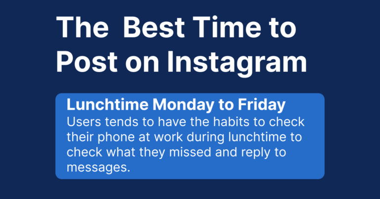 The Best Time to Post on Instagram