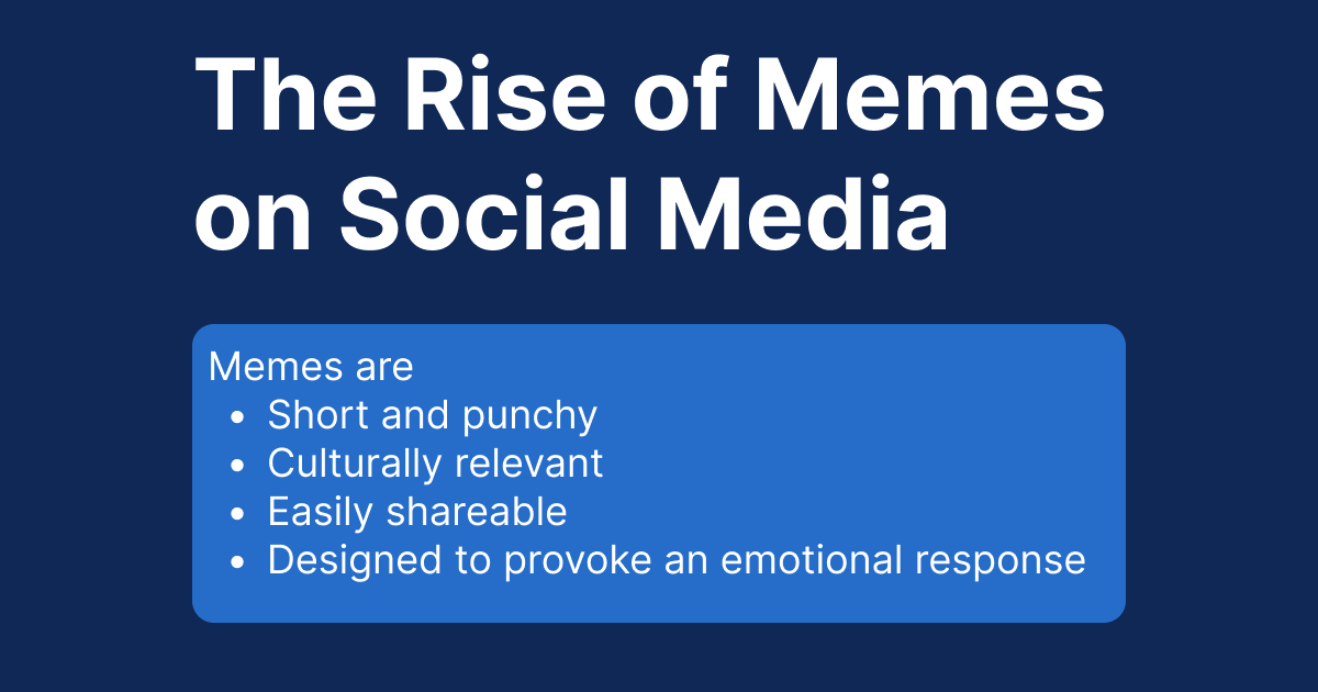 The Rise of Memes on Social Media